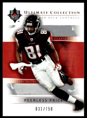 2004 Upper Deck Ultimate Collection Peerless Price /750 Atlanta Falcons #4 - Image 1 of 2