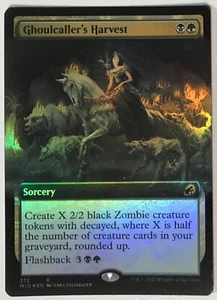 *Folie GHOULCALLER'S HARVEST Innistrad Mitternachtsjagd MTG Magic erweiterte Kunst Neuwertig - Bild 1 von 1