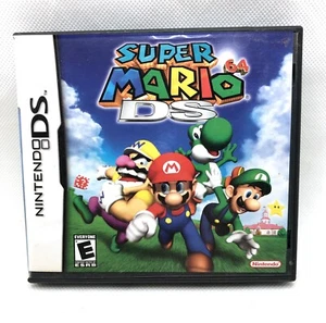 Super Mario 64 DS Nintendo DS 2004 Original Hülle & Handbuch nur - ohne Spiel - Bild 1 von 4
