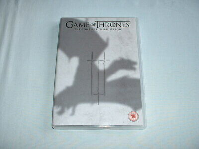 Game Of Thrones The Complete Third Season Dvd Box Set Region 2 (series/three/3) • 5.59£