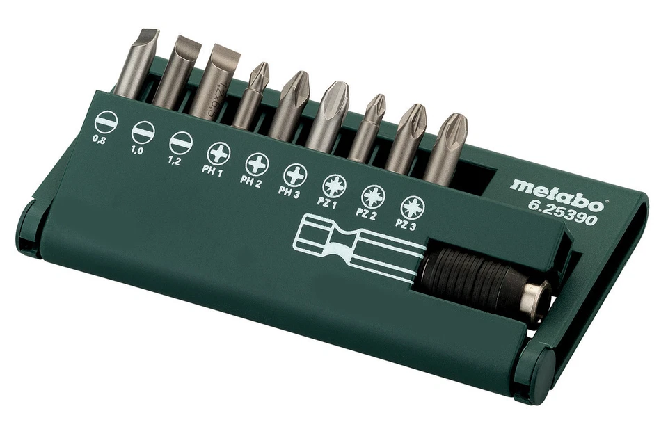 Metabo Bit Sortiment Bit Box Bit Set 10-teilig Art. 6.25390 für SE 2800 SE 4000  - Bild 1 von 1