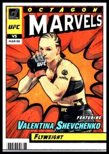 2022 Donruss UFC #17 Valentina Shevchenko Octagon Marvels - Picture 1 of 2
