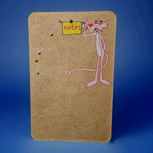 Rare Vintage 1978 Pink Panther Notes Cork Bulletin Board UAC -GEOFFREY - Picture 1 of 5