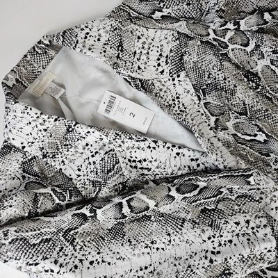 Nueva Chaqueta Chicos Travelers Mujer Talla 2 (US 12) Estampado Serpiente Fiona Frente Abierto Foto 1 de 4