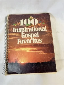 vtg 1977 Elmo Mercer 100 INSPIRATIONAL GOSPEL FAVORITES SATB guitar&piano Accep - Picture 1 of 24
