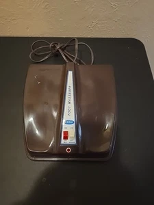 Dr Scholls Deluxe Electric Foot Massager Heat No. 413X Vintage 1976 Tested - Picture 1 of 4