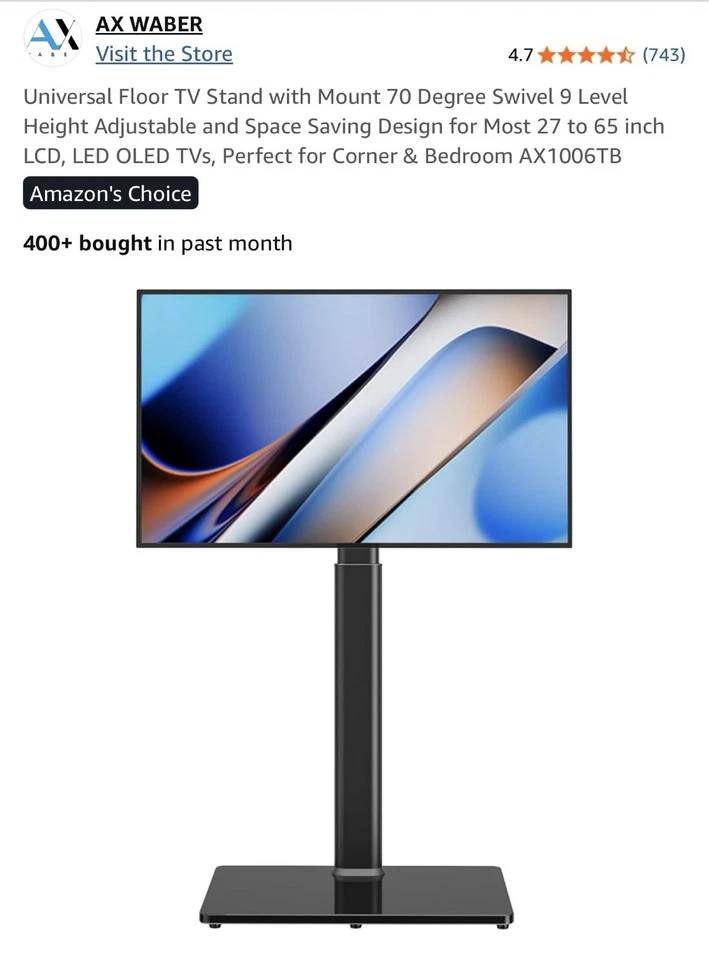 Soporte de TV - nunca abierto... nuevo Foto 1 de 2