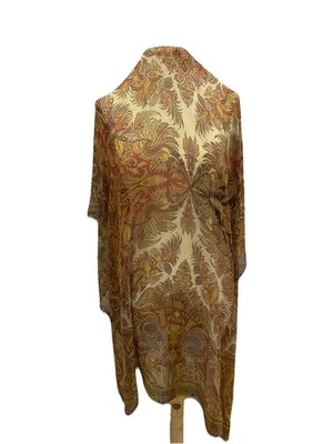 Mantón de seda multicolor S11# Etro Bohemain 53 pulgadas Foto 1 de 4