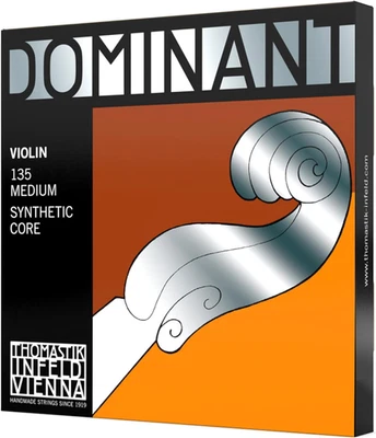 Thomastik Corde per Violino Dominant Nucleo Di Nylon, Set 4/4 Medium, Mi in Acci - Immagine 1 di 4