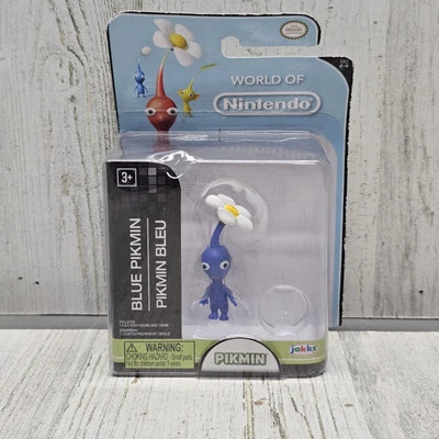 Blue Pikmin 2.5" Figure World of Nintendo Figure Toy Brand New Factory Sealed - Image 1 of 2