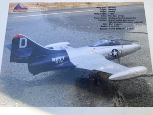 Modelo Avión Avión Warbird Fighter Freewing F9F Panther 4S Jet US-ARF (NUEVO) - Imagen 1 de 19