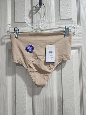 Новый с Ярлыками JOCKEY талии тонкий эластичной стринги средний размер бежевый - Изображение 1 из 4