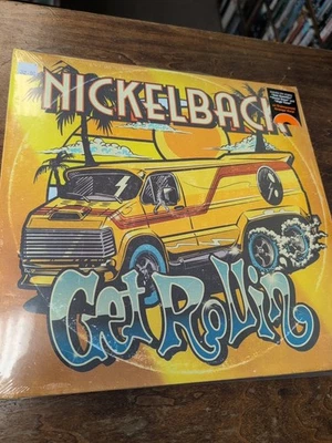 NICKLEBACK - GET ROLLIN' LP BRAND NEW VINYL RECORD SEALED (ORANGE)  Foto 1 de 3