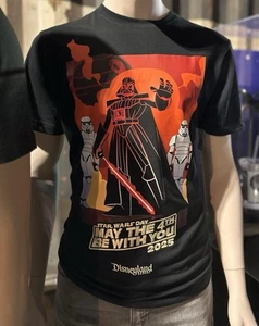 New 2025 Disneyland Star Wars Night May the 4th Be With You Shirt Size Large - Picture 1 of 1