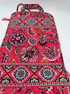 Vera Bradley Pink Paisley Hanging Travel Organizer – Quilted Cosmetic Toiletry B - Picture 1 of 16
