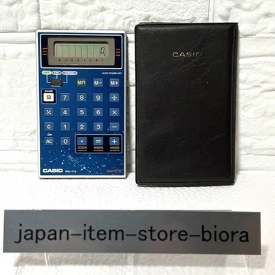 CASIO GAMEII MG-775 Juego Calculadora De Colección Artículo Raro  Foto 1 de 4