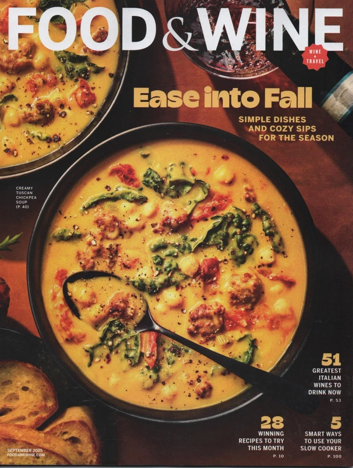 Food & Wine Fall Slow Cooker Recipes Italian Wine Travel Cider Apples Sep 2025 - Image 1 of 1