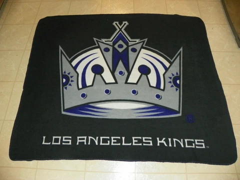 LOS ANGELES KINGS LA Fleece Throw BLANKET Cover