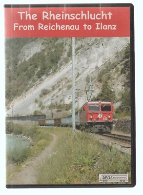 The Rheinschlucht ~ Reichenau to Ilanz (DVD) Swiss Railway DVD ~ REOS 054 - Image 1 of 3