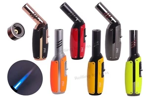 TESLA® Coil Lighters Adjustable Angle Single Flame Torch Lighter - Picture 1 of 7