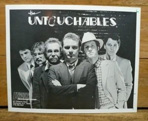 The Untouchables - Vintage Band Press Photo Glossy B&W 8x10 - Picture 1 of 2
