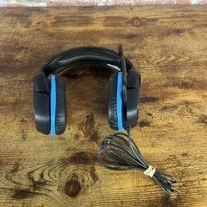 Logitech G432 Gaming Headset Black/Blue Free Shipping - Picture 1 of 6