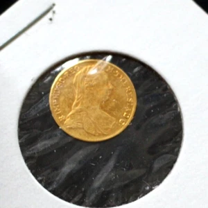 Maria Therese 10Kt Gold Restrike Token 1780 - Picture 1 of 7