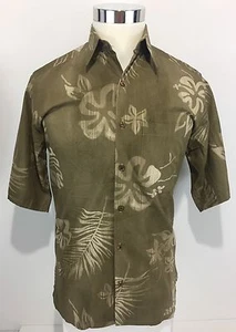 Go Barefoot Herren Small Hawaii Hemd Blumenmuster Mehrfarbig Vintage USA - Bild 1 von 10