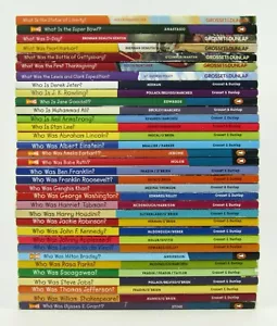 Set 34 WER WAR... BIOGRAFIEN Shakespeare D-Day Tubman Grosset & Dunlap RL 3 L1 - Bild 1 von 2