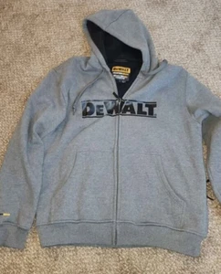 Chaqueta con Capucha DeWalt Para Hombre XL 12V MAX/20V MAX Gris Li-Ion Calefacción - SIN BATERÍA - Imagen 1 de 2