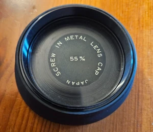 55mm Screw In Metal Lens Cap - Picture 1 of 3