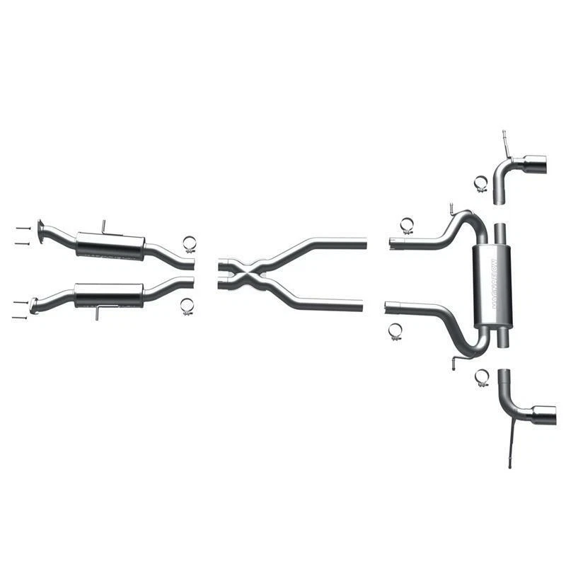 MAGNAFLOW PERFORMANCE CATBACK EXHAUST FOR 2011-2013 JEEP GRAND CHEROKEE V8 - Image 1 of 1