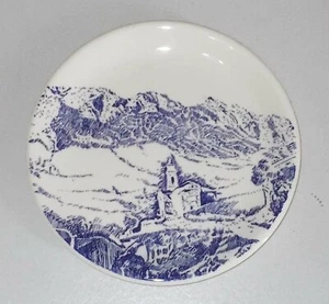 Piatto CARMEN WHITE - CAI sez GARESSIO 1991 CERAMICA Dish 115/300 Cuneo - Picture 1 of 2