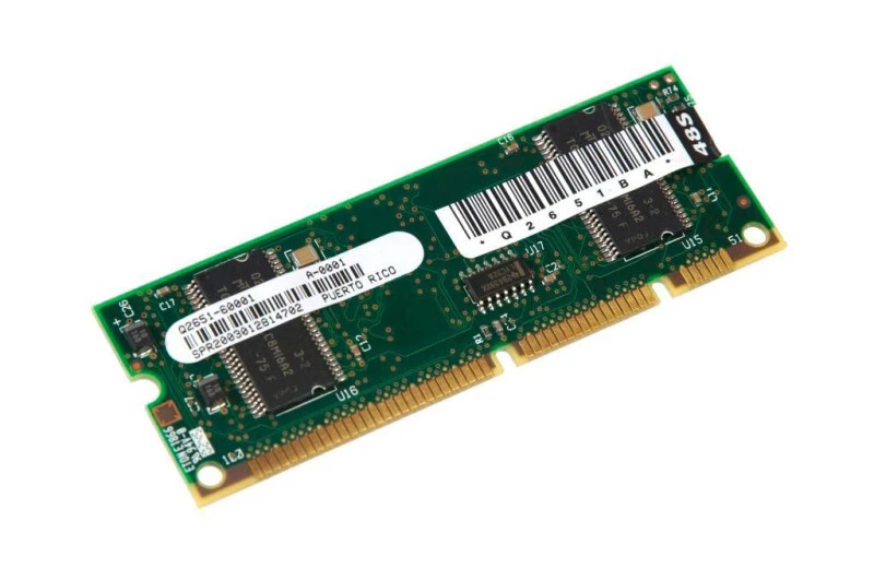 Q2651-60002 - Dimm, Memory, 8MB Flash/ 32MB RAM  - Image 1 of 1