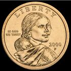 2000 P Sacagawea One Dollar Coin Us Liberty Gold Dollar Obw Superb Gem Bu Unc