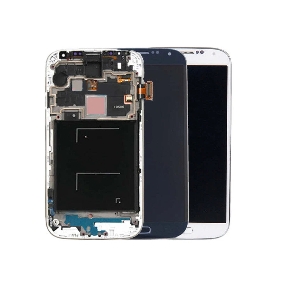 LCD and Touch Assembly with frame for Samsung Galaxy S4 i9505 OEM Refurbished - Imagen 1 de 1