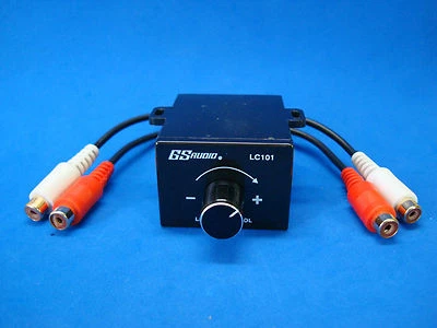 UNIVERSAL RCA JL AUDIO AMP AMPLIFIER REMOTE BASS GAIN KNOB LEVEL CONTROL - Image 1 of 4