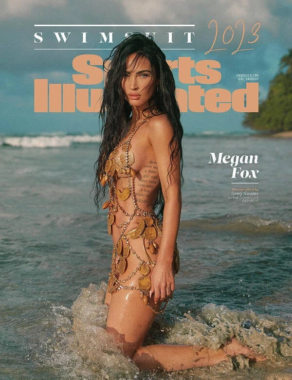 Megan Fox Sports Illustrated Swimsuit Issue 2023 Cover 11x14 Photo - Image 1 of 1