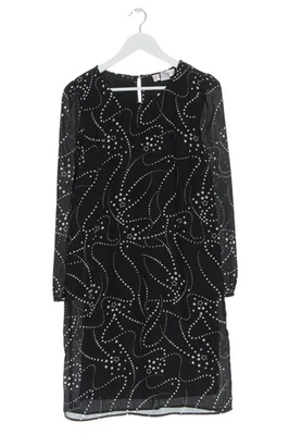 LINEA TESINI Vestido de manga larga Mujeres Vestido Talla EU 36 negro-blanco - Imagen 1 de 4