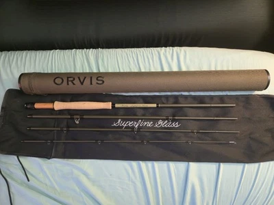 Orvis Fly Fishing Rod 8" 5WT Superfine Glass Fly Rod - Brand New - Image 1 of 4