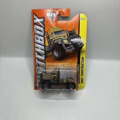 Matchbox Torque Titan MBX Construction Gold  #21 NEW + FAST SHIPPING - Image 1 of 4