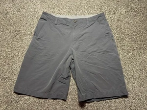 Lululemon Shorts Mens 36 Black Athletica Performance Tech Chino Stretch - Picture 1 of 12