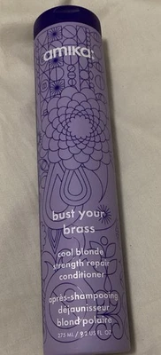 Amika Bust Your Brass Cool Blonde Repair Conditioner 9.2 oz $29 - Image 1 of 4