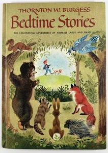 Thornton W. Burgess Bedtime Stories 1973 Vintage Illustrated Hardcover Book - Imagen 1 de 10