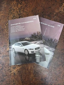 JAGUAR XE OWNERS MANUAL / HANDBOOK 2015 2017 / 327 PAGES - Picture 1 of 1