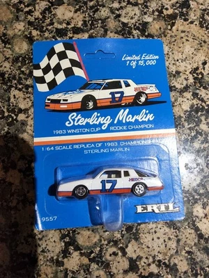 Автомобиль чемпионский ERTL масштаб 1:64 Sterling Marlin No17 Hesco 1983 - Изображение 1 из 2
