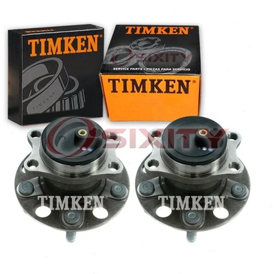 2 pc Timken Rear Wheel Bearing Hub Assembly for 2007-2010 Chrysler Sebring wz Foto 1 de 4