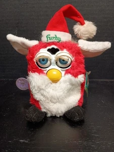 Vtg Furby Santa Special Limited Edition Christmas 1999 With Tags Not Working - Picture 1 of 12