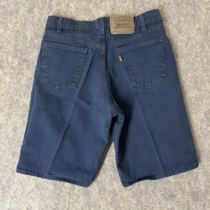 Vintage Levi’s 550 Shorts Orange Tab Herren 32 blau Denim entspannte Passform 90er USA - Bild 1 von 9
