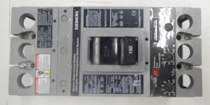 Siemens HFXD63B150 Molded Case Circuit Breaker, 3 Pole, 150 amp, 600v, USED - Picture 1 of 6